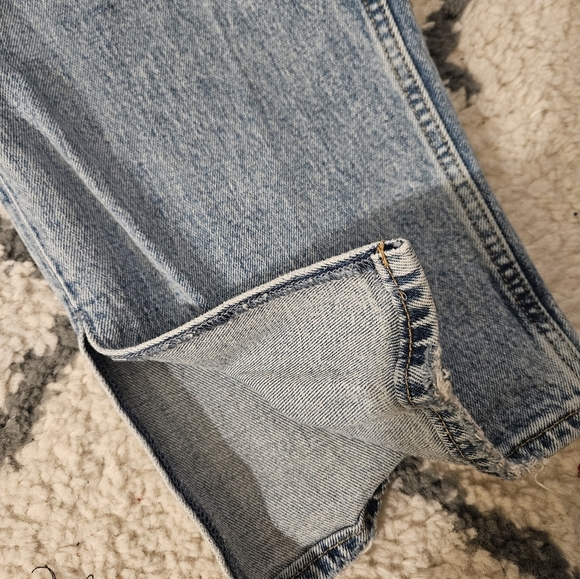 Abercrombie and Fitch curve love the 90's straight ultra high rise size 34 or 18 - Picture 2 of 6